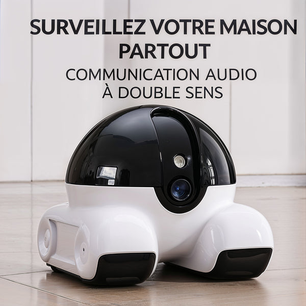 Tomo - Robot Caméra Mobile pour Animaux & Intérieur