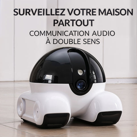 Tomo - Robot Caméra Mobile pour Animaux & Intérieur